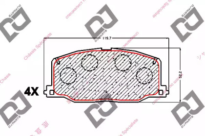 DJ PARTS BP1560